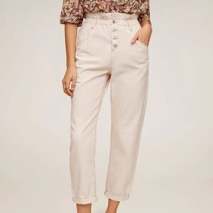 Mango paperbag jeans